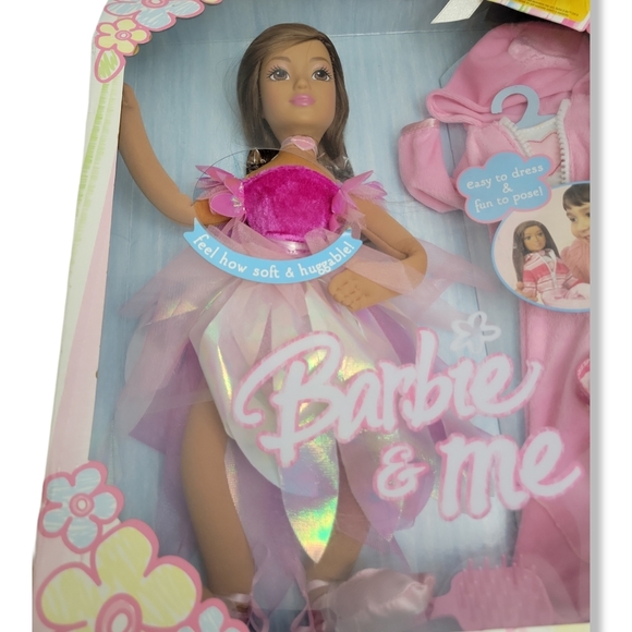 Barbie & Me Rare Soft Poseable Doll Boxed Auburn Ginger Hair H7294 - Picture 3 of 15